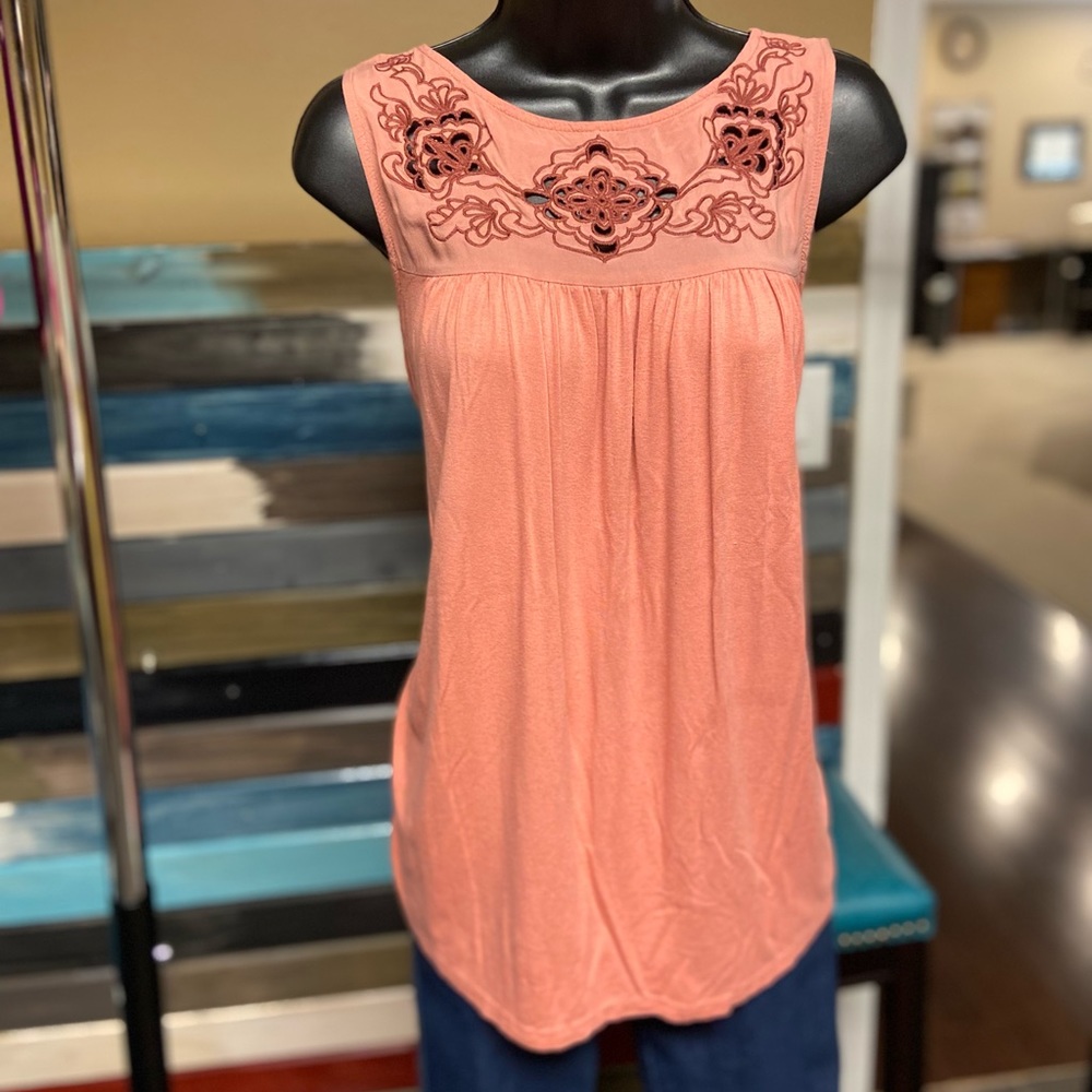 Boho embroidered Torrid size 2 top